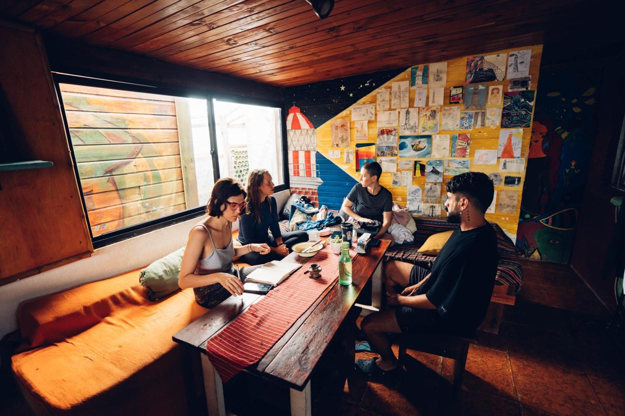Viejo Lobo Hostel กาโบโปโลนิโอ ภายนอก รูปภาพ
