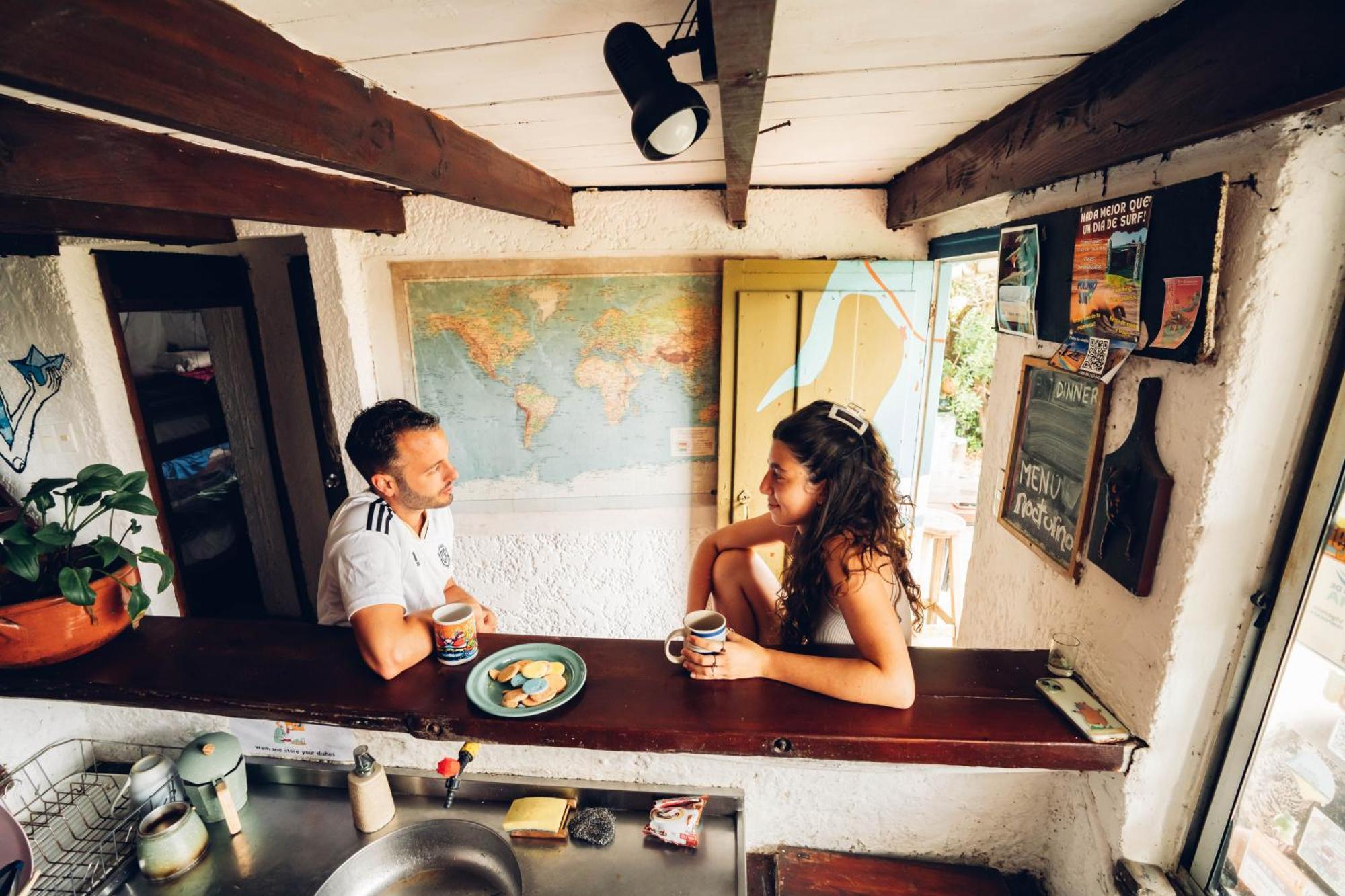 Viejo Lobo Hostel กาโบโปโลนิโอ ภายนอก รูปภาพ